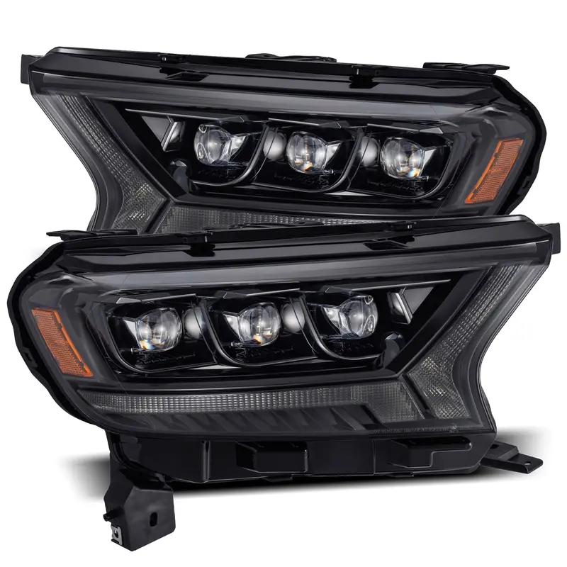 19-23 Ford Ranger Nova-Series Led Projector Headlights Alpha-Black 1