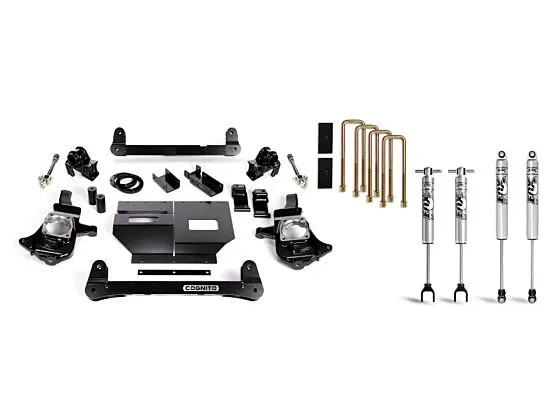 2011-2019 Silverado/Sierra 2500/3500 2Wd/4Wd Cognito 4-Inch Standard Lift Kit With Fox Ps 2.0 Ifp 1