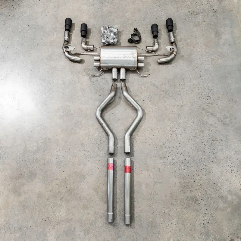 2021-2025 Land Rover Defender 5.0L Milltek Non Resonated Cat Back Exhaust 1