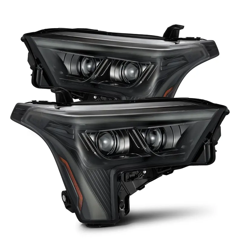 22-24 Toyota Tundra/Sequoia Luxx-Series Led Projector Headlights Alpha-Black 1