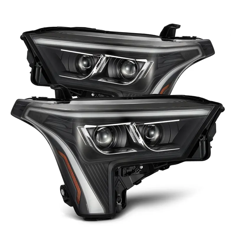 22-24 Toyota Tundra/Sequoia Luxx-Series Led Projector Headlights Black 1