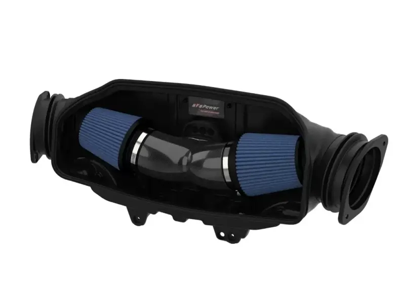 Afe Power Track Series Carbon Fiber Cold Air Intake System W/ Pro 5R Filters Chevrolet Corvette C8 V8 6.2L 2020-2023 Clearance 1