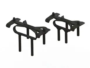 Arrma Mojave 6S Blx Body Mount Set (2) Ara320544 1