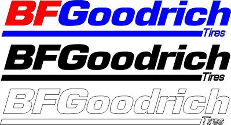 Bfgoodrich Contingency Decal 19" X 5.25" 1