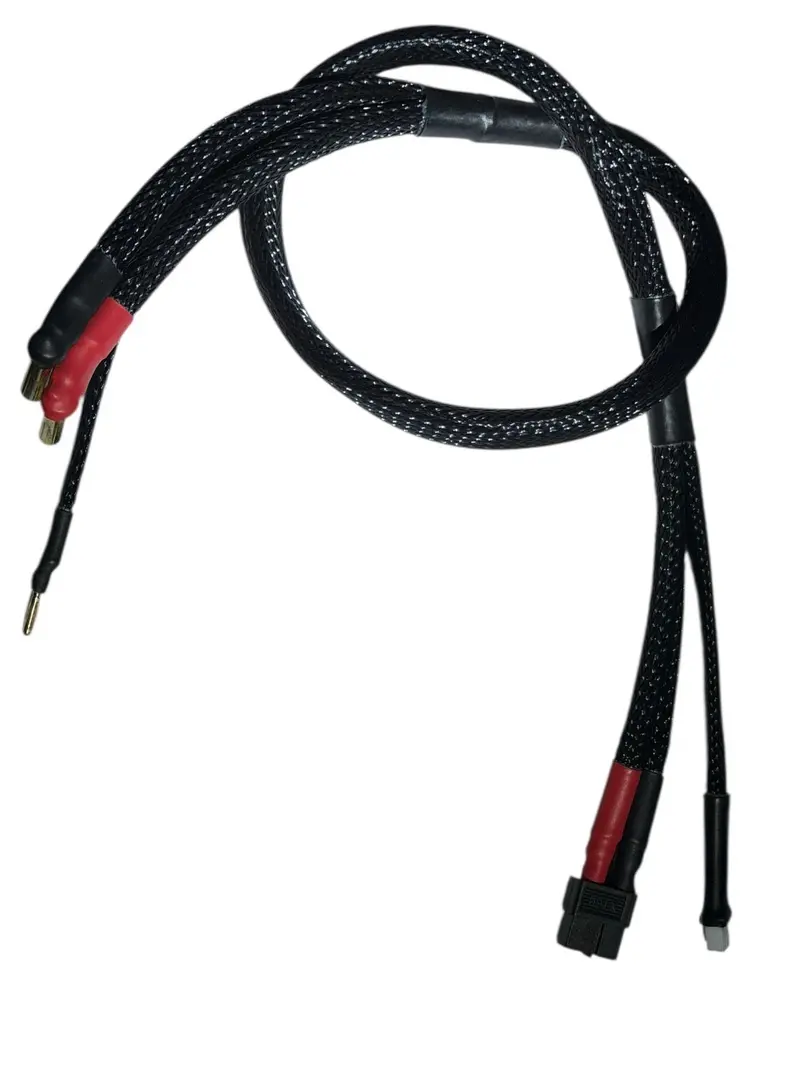 Boof Rc Xt60 Female To 5.0Mm Bullet Charge Lead – 14Awg – 610Mm 1