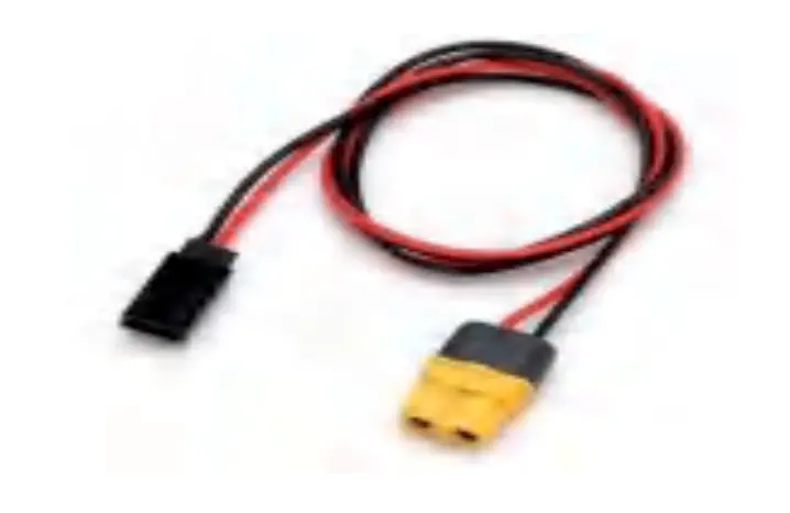 Boof Rc Xt60 Female To Futaba Rx Power Lead – 20Cm / 20Awg 1
