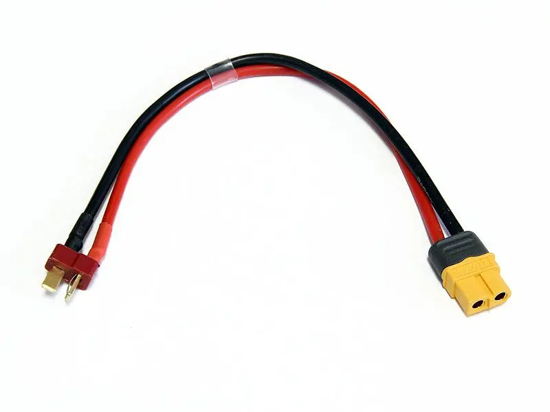 Boof Rc Xt60 Female To T-Plug Male Power Lead – 20Cm / 14Awg Bflfop154 1
