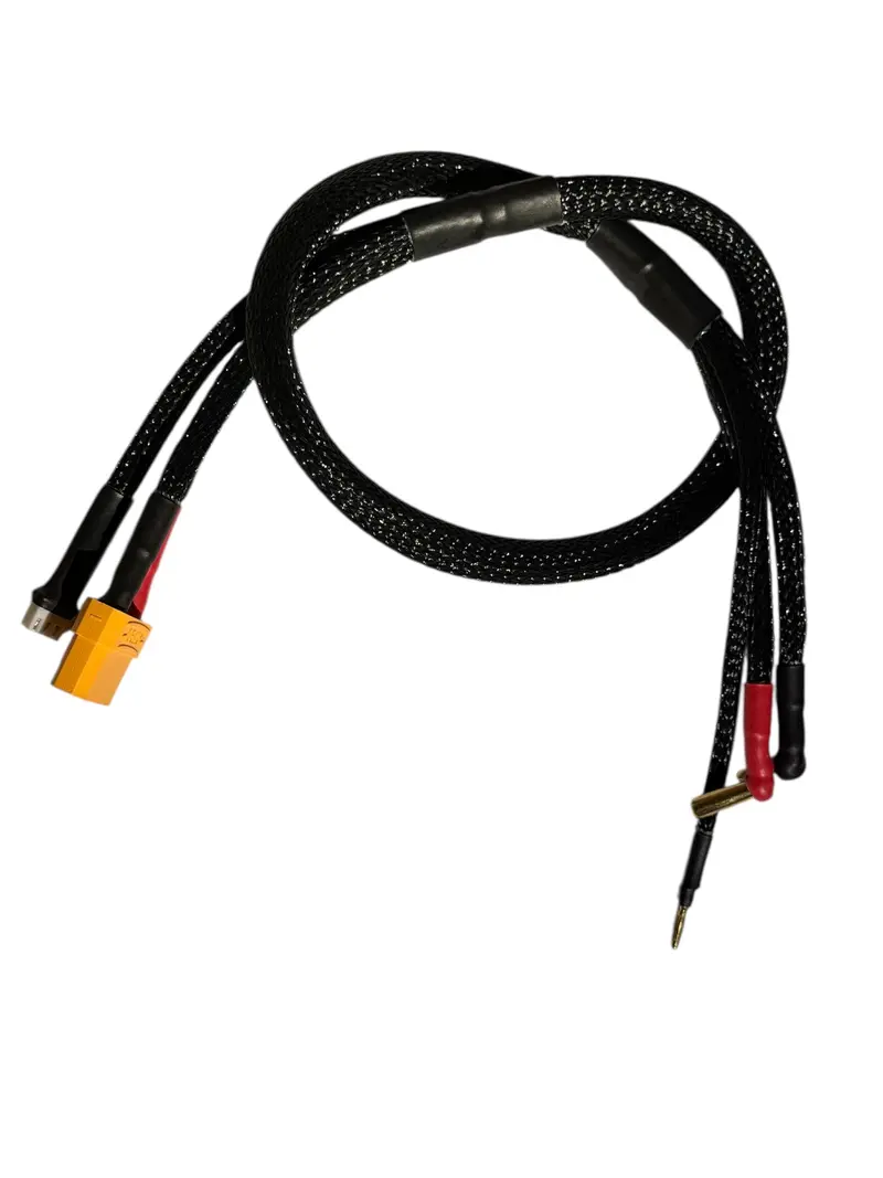 Boof Rc Xt90 To 5.0Mm Bullet Charge Lead – 14Awg – 610Mm 1