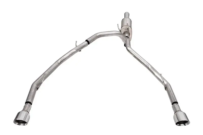 Corsa Performance - Xtreme, Sport / 3.0 In Cat-Back 4.5 In Single Tips | 2009-2024 Ram 1500 4.7L, 5.7L 140Wb 1