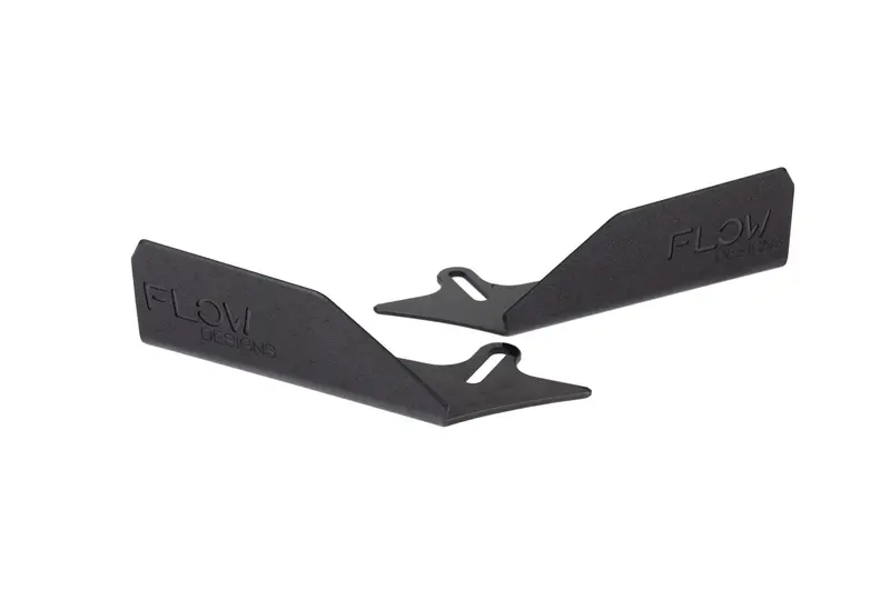 Flow Designs  Gt Mustang S550 Fn Front Splitter Winglets (Pair) 1