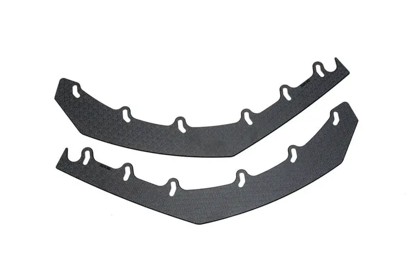 Flow Designs  Impreza Wrx / Sti G3 Hatch (Fl) Front Lip Splitter Extensions (Pair) 1