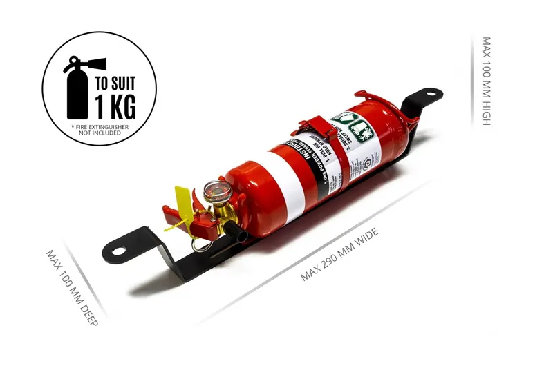 Flow Designs  Yaris Gr Gen1 Fire Extinguisher Bracket/Mount 1