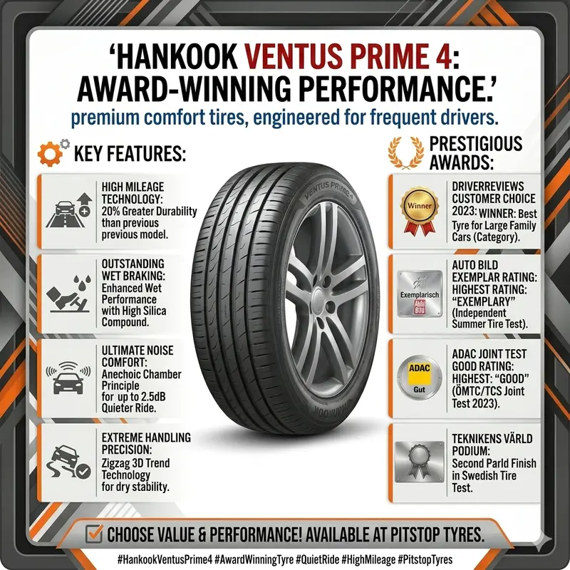 Hankook Ventus Prime 4 235/55R19 1