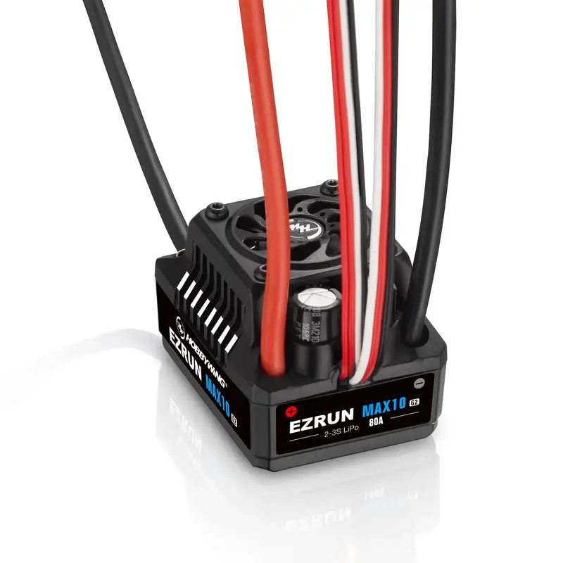 Hobbywing Ezrun Max10 G2 80A Sensored Waterproof Brushless Esc Part #: 30102604 1