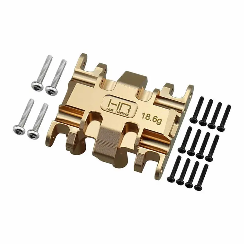 Hot Racing Brass Center Gearbox Mount For Axial Scx30 (1/30) – Hrasxty38lh 1