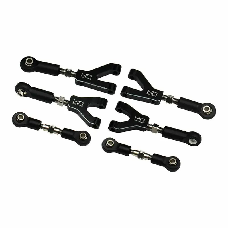 Hot Racing Losi® Nascar Aluminum Adjustable Camber & Steering Links Set  Part #: Hragrm547nc01 1