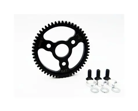Hot Racing Traxxas 32P Steel Spur Gear (Silver) (54T) Hrasjt254 1