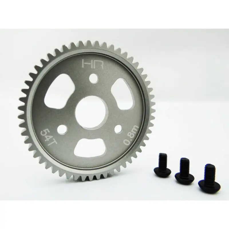 Hot Racing Traxxas Aluminum Slipper Spur Gear (Gunmetal) (54T) Hraslf254t 1