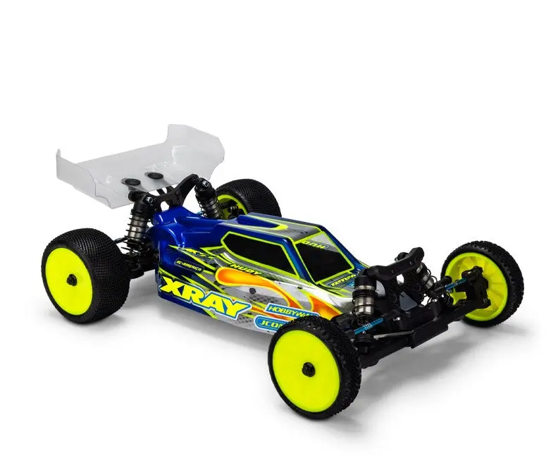 Jconcepts Xray Xb2 2024 "S15" Lightweight Clear Buggy Body W/Two Wings 1