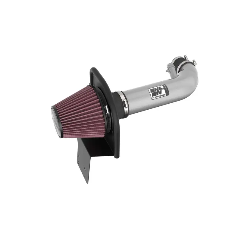 K&N Cold Air Intake - High-Flow Air Filter, Aluminum Tube - Alfa Romeo Giulia/Stelvio L4-2.0L F/I 2017-2022 1