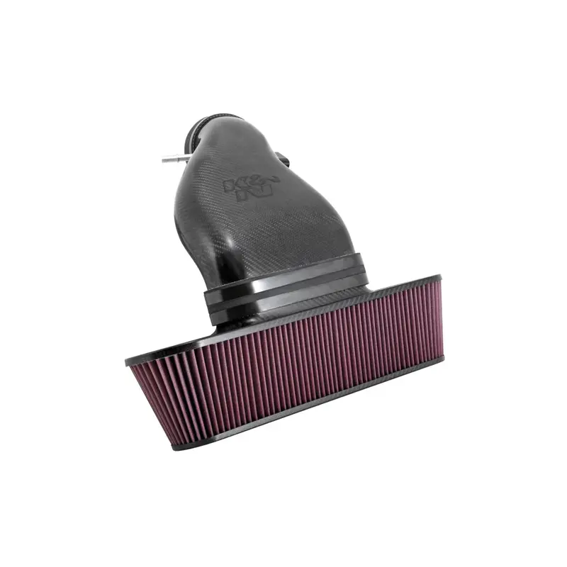 K&N Cold Air Intake - High-Flow, Roto-Mold Tube - Carbon Fiber, Chev Corvette Zr1 6.2L Sc 2009-2013 1