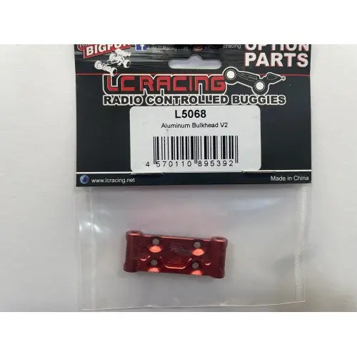 Lc Racing Aluminum Bulkhead V2 (L5068) 1