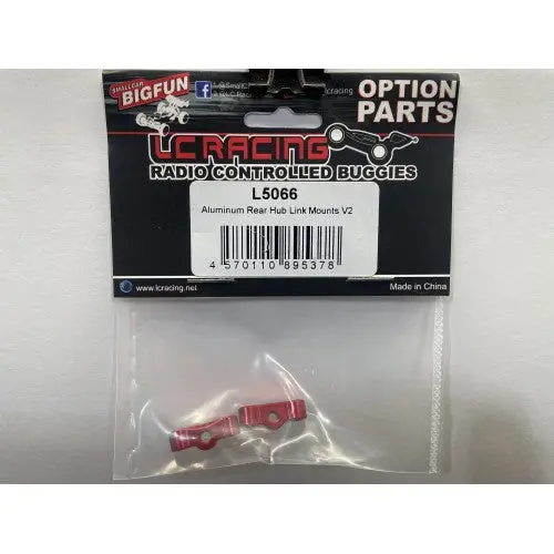Lc Racing Aluminum Rear Hub Link Mounts V2 (L5066) 1