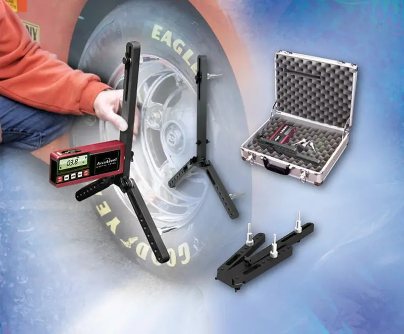 Longacre Part Number 78295: Dig Acculevel Caster Camber Gauge Quick Set Adapter W-Case 1