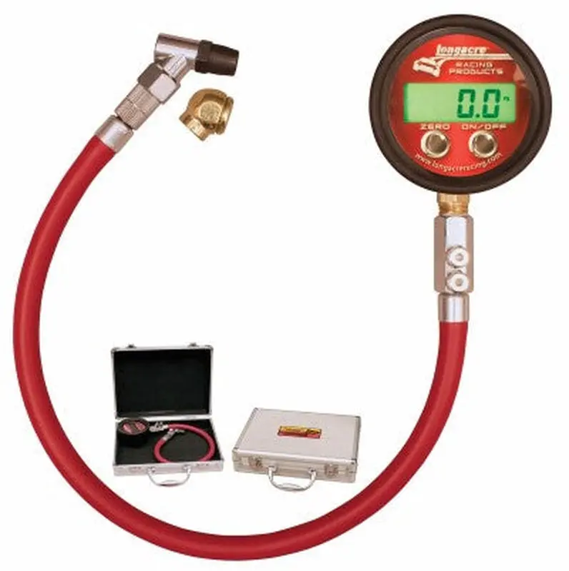 Longacre Tire Gauge 53010: Dig Tpg 0-25 Psi W-Angle & Ball W-Case 1