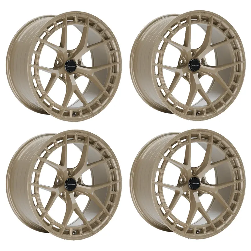 Mode Design™ Fr-1 Forged Wheels Magnedyme Gold Set For Bmw 1M E82 1