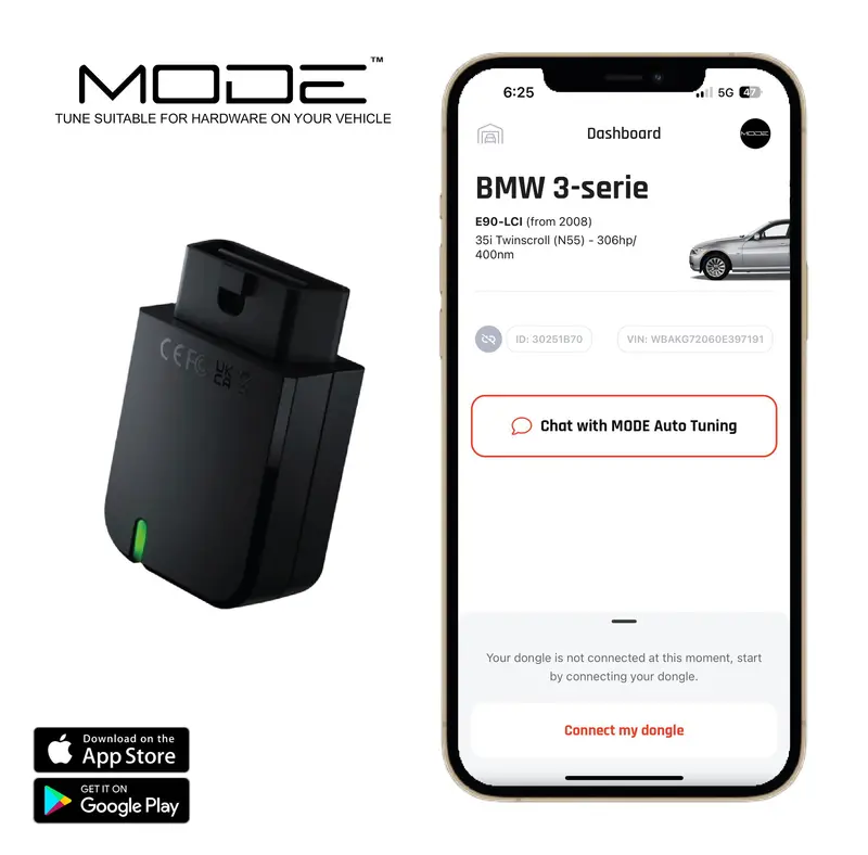 Mode™ Obd Tuner One Bundle For Audi Bmw Mercedes-Benz Vw And 5,000+ Other Makes & Models! (Personal Smartphone Tuning Tool) 1