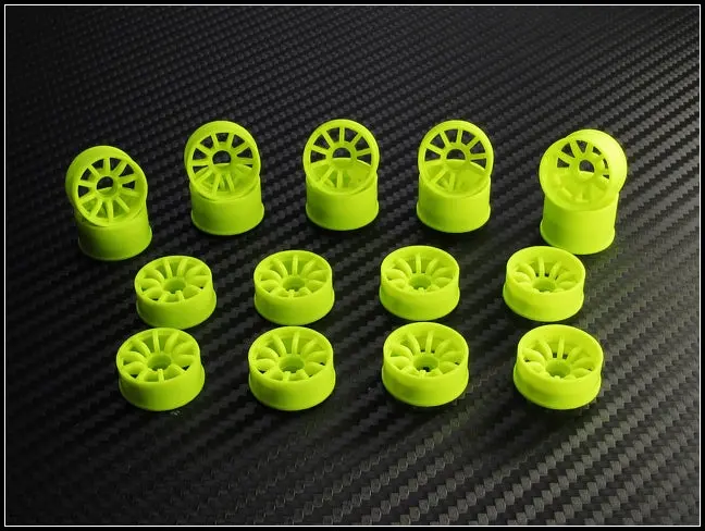 Pn Racing Mini-Z 2Wd Machine Cut 10 Spoke Rear Wheel R14mm 1