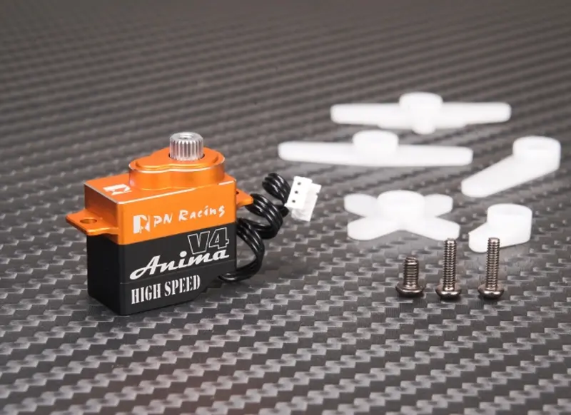 Pn Racing V4 Anima High Speed Titanium Gear Digital Micro Servo – 500834 1