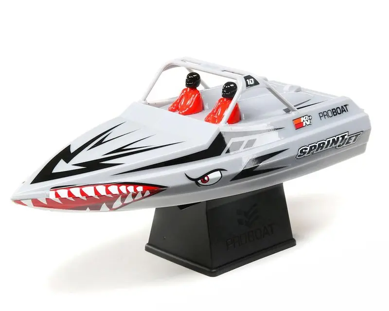 Pro Boat Sprintjet 9 Inch Self-Righting Rtr Electric Jet Boat W/2.4Ghz Radio, Battery & Charger Prb08045 1