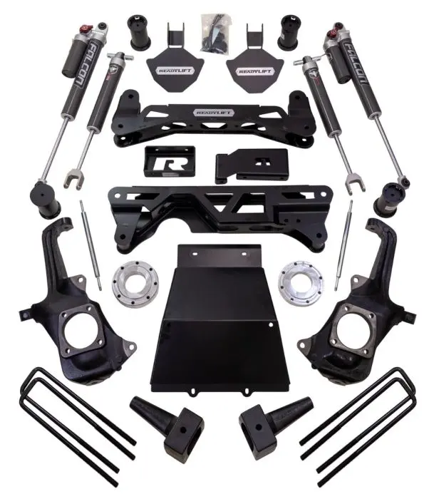 Ready Lift - 5-6'' Max 2.1 Suspension System - Gm Silverado / Sierra 2500Hd/3500Hd W/ Falcon Shocks 2011-2019 1