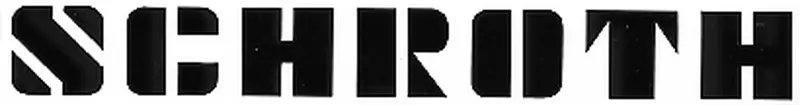 Schroth, 17"X 2", Die Cut, White, Black Or Yellow 1