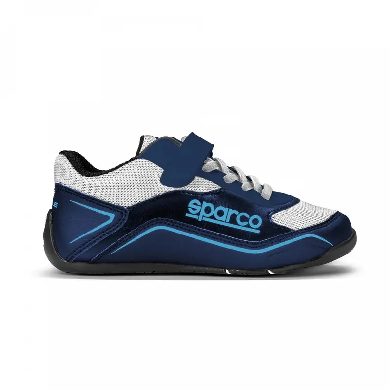 Sparco S-Pole Street Shoes - White/Blue 1