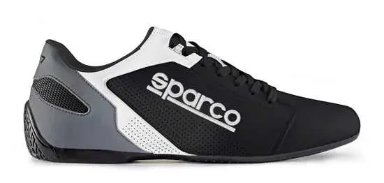 Sparco Sl-17 Low Top Driving Shoes - Black/White 1