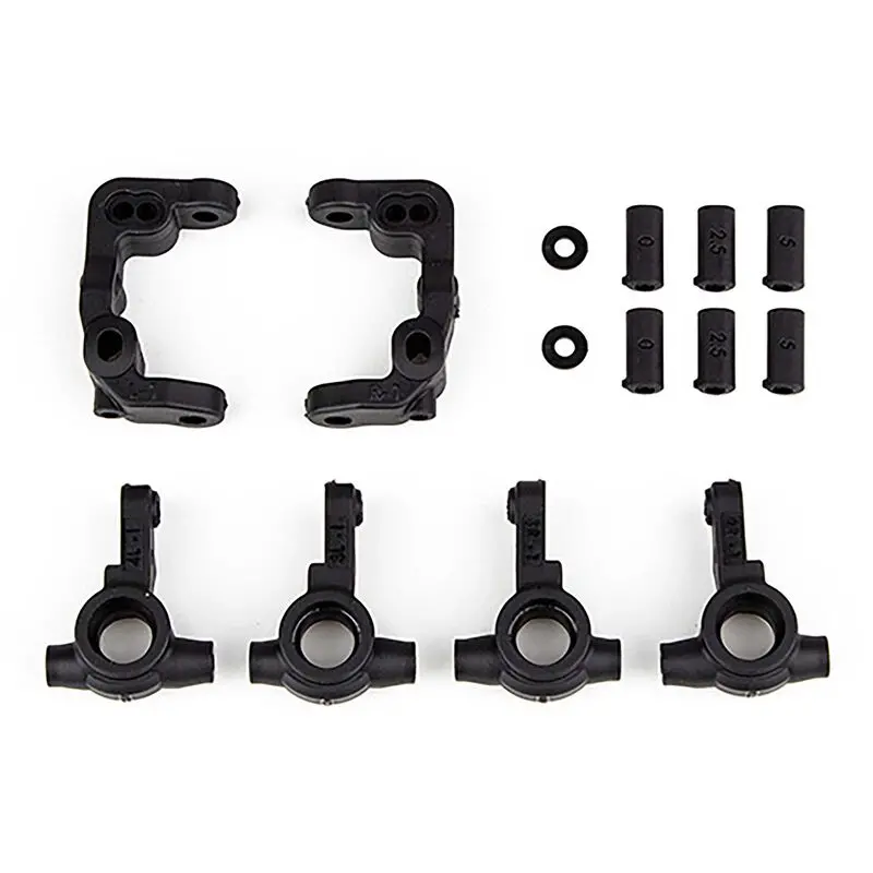 Team Associated Rc10b6.4 -1Mm Scrub Caster & Steering Blocks – Asc91901 1