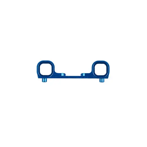 Team Associated Rc10b7.1 Factory Team 3-Gear Gearbox Aluminum Arm Mount “C” Block (Blue) (-1°) – 92585 1