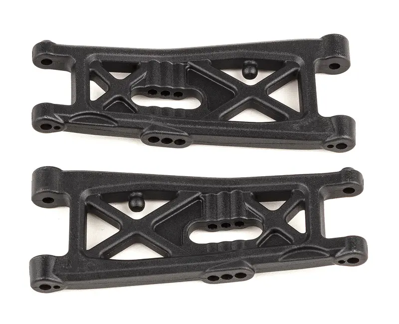 Team Associated Rc10b7 Factory Team Carbon Front Suspension Arms (2) 92411 1