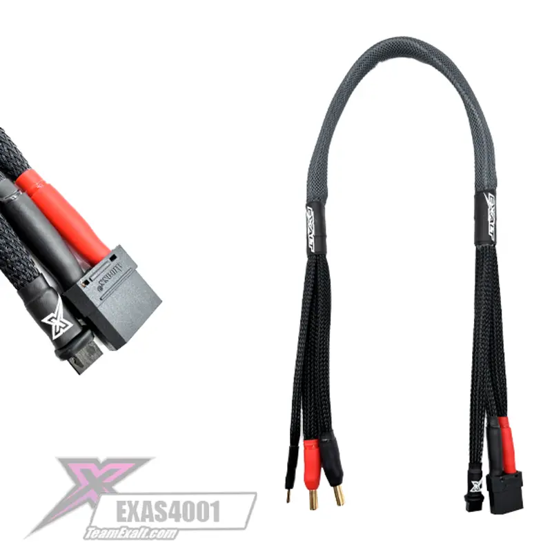 Team Exalt 2S Specialized Xt90 To 5Mm Bullet Procharge Charging Cable (Junsi Icharger 456/458 Duo) – Exas4001 1