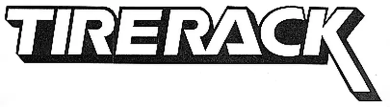 Tire Rack Small, 11 3-4" X 3", Die Cut, White Or Black 1