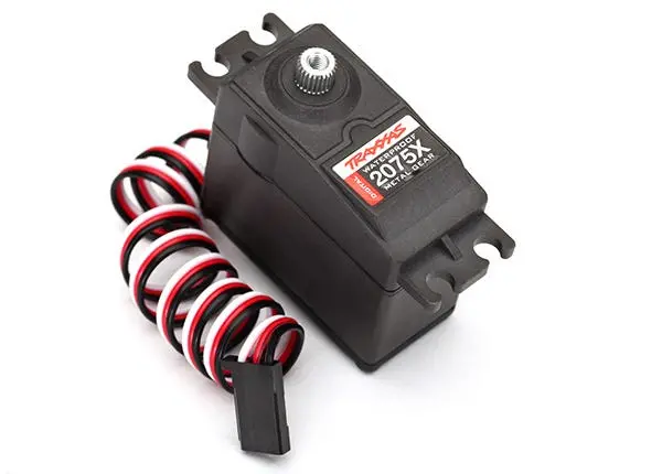 Traxxas 2075X High Torque Waterproof Digital Servo – Metal Gear Part #: 2075X 1