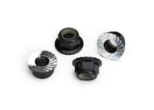 Traxxas 5Mm Aluminum Flanged Nylon Locking Nuts (4) – Multiple Colors (8447) 1