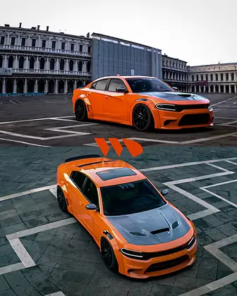 Waido - Dodge Charger Srt Widebody Oem Style 1