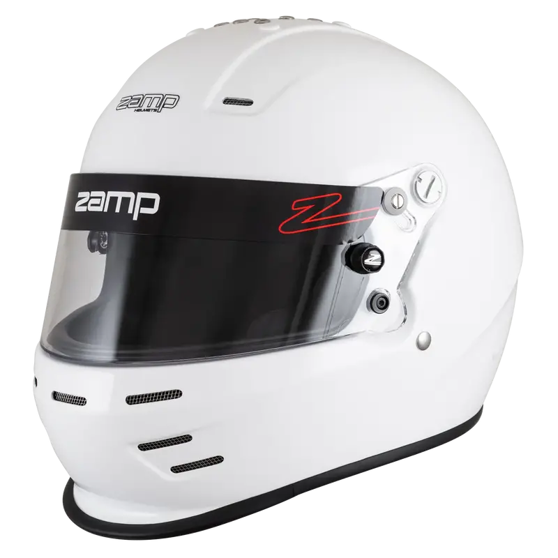 Zamp Rz38 Full Face Helmet - White & Matte Black 1