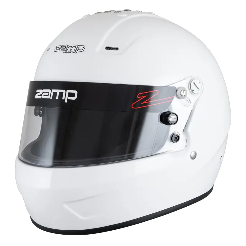 Zamp Rz57 Full Face Helmet - White & Gloss Black 1