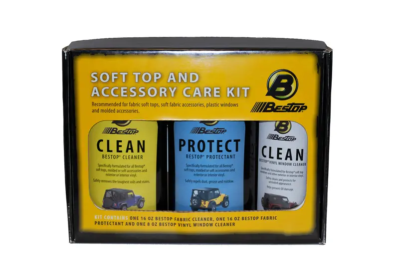 Bestop 11215-00 Multi-Surface Cleaner & Protectant Kit – Interior & Exterior Care 1