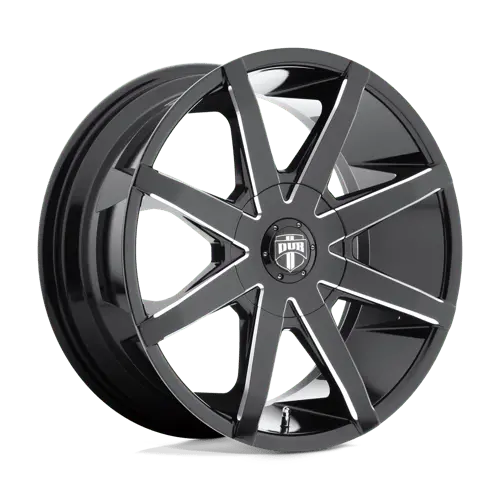 Dub S109 Alloy Wheel – 20X8.5 Inches, 6X132Mm Bolt Pattern, Gloss Black With Machined Face 1